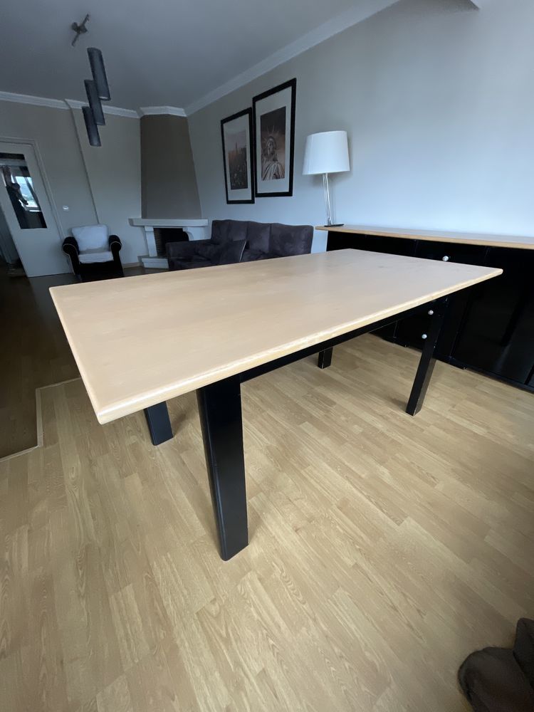 Mesa de Jantar 6px 160x85 Madeira