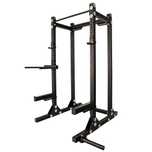 Half rack 80x80x3 + stacja DIP + landmine + haki + belki / klatka