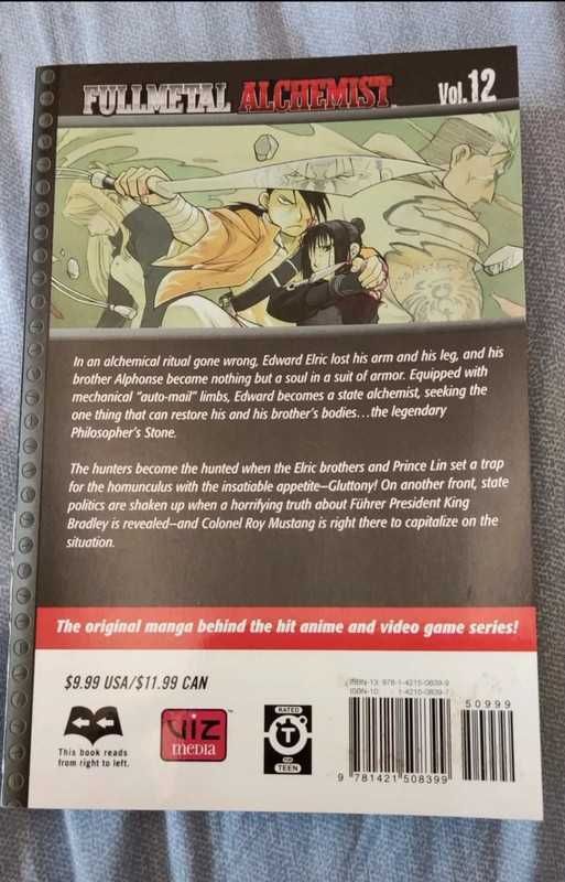 Full Metal Alchemist 12 Manga