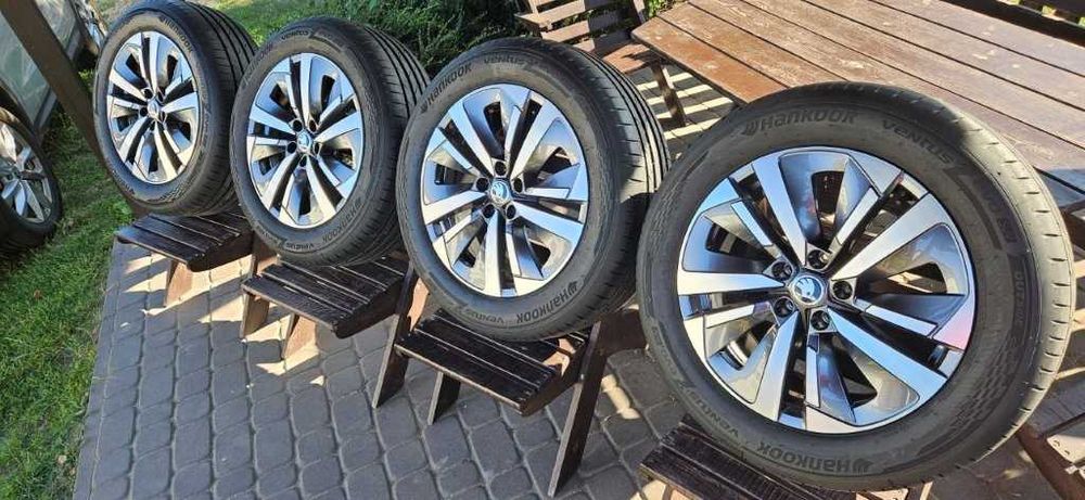 Komplet kół Skoda Kodiaq 5x112 7,5Jx18" 235/55/18 (salonowe)