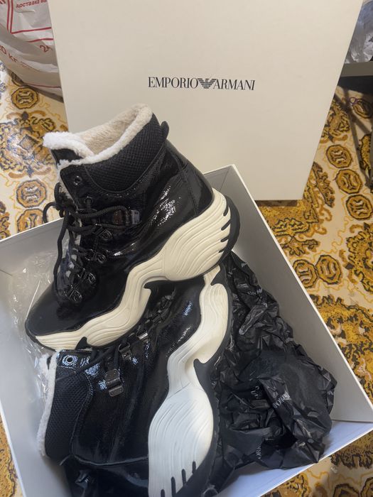 Зимові ботинки Emporio Armani оригінал 39