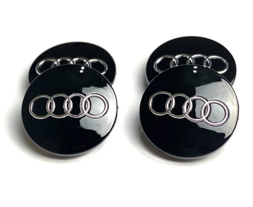 4x Nowe Dekielki Dekielek Audi 8D0.601.170 68mm Czarny lub Szary