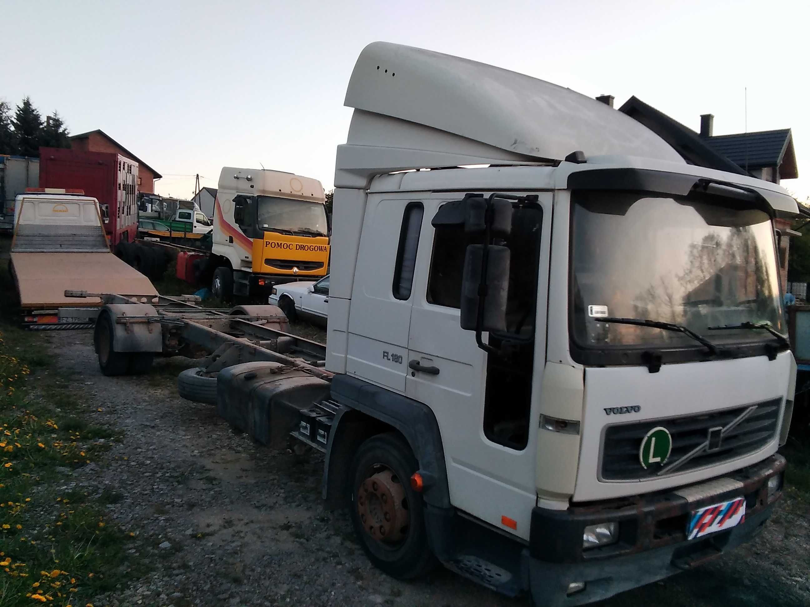 Volvo FL DMC12 2005Rok Pomoc Drogowa Laweta Autolaweta Najazd Holownik