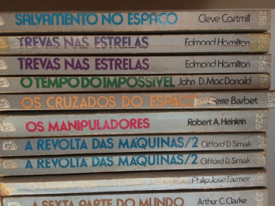 Argonauta, muitos livros da colecção, ofereço portes
