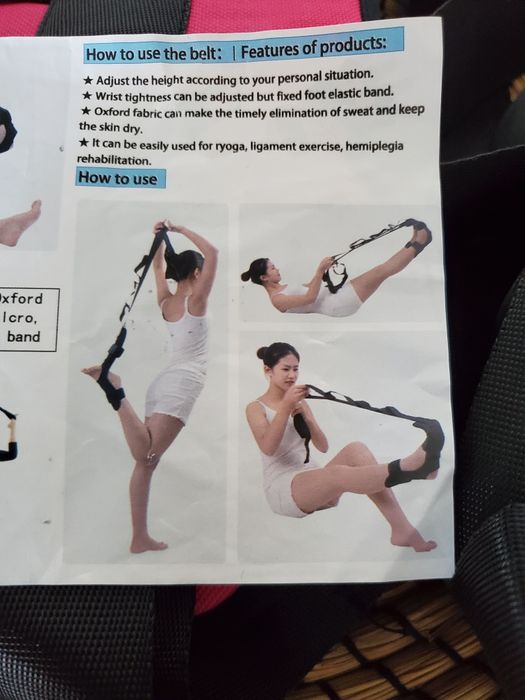 Pas do rozciągania  do jogi