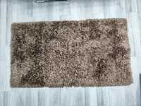 Dywan z długim włosem 150x80 cm brązowy