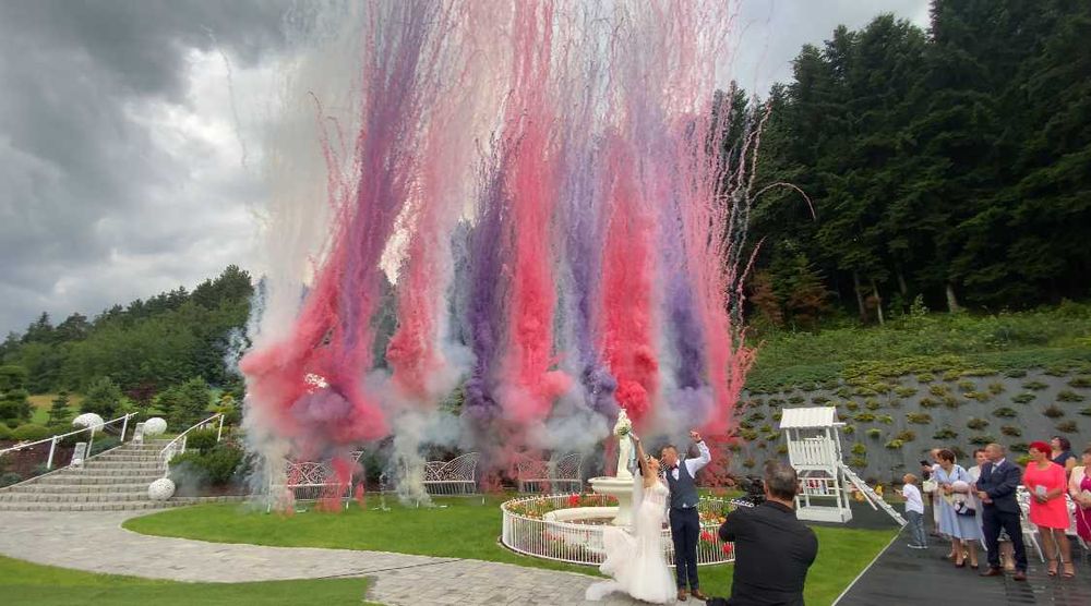 Atrakcje weselno - eventowe | Fotobudka | Ciężki dym i inne