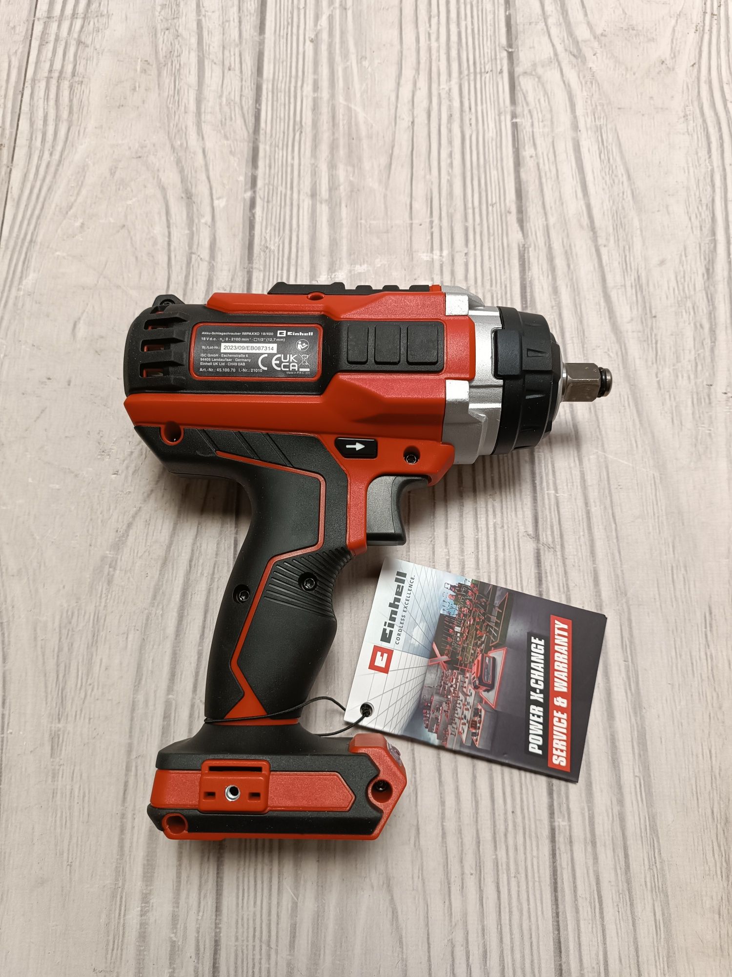 Einhell Professional IMPAXXO 18/400 акумуляторний ударний гайковерт