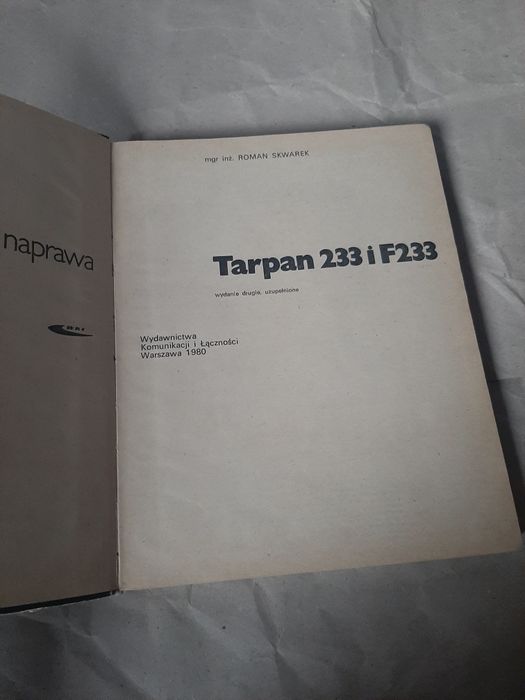 Tarpan budowa eksploatacja naprawa
