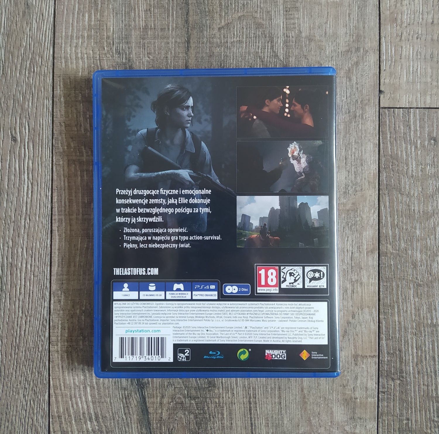 Gra PS4 The last of us Parti II PL