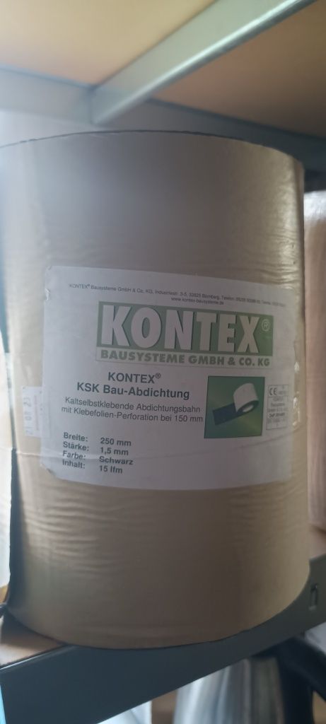 Kontex taśma bitumiczna plus 2 primery