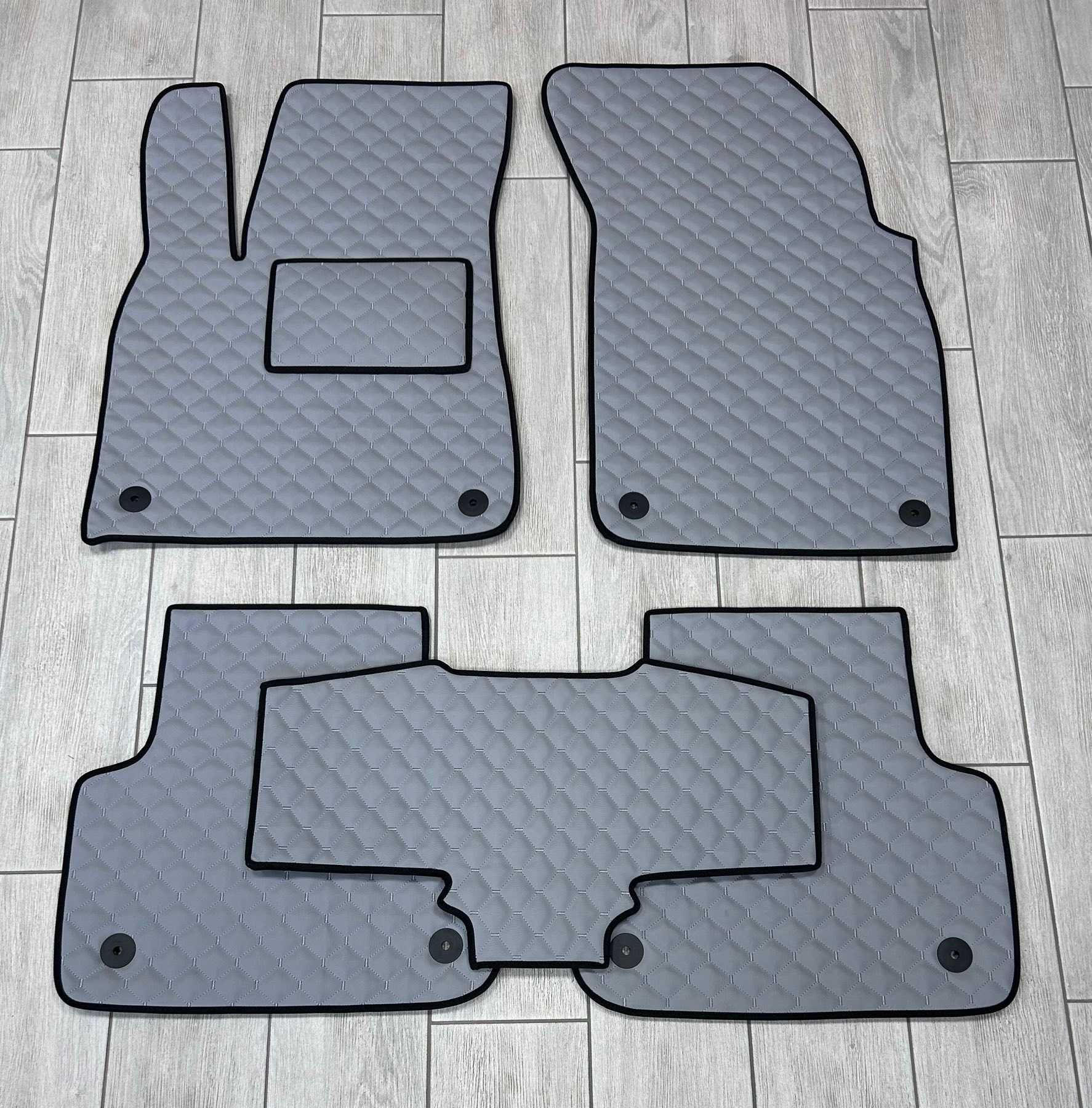 Коврики в салон Екошкіра для Audi Q7 2005-2015 / 2015-2024 / Ауді КУ7