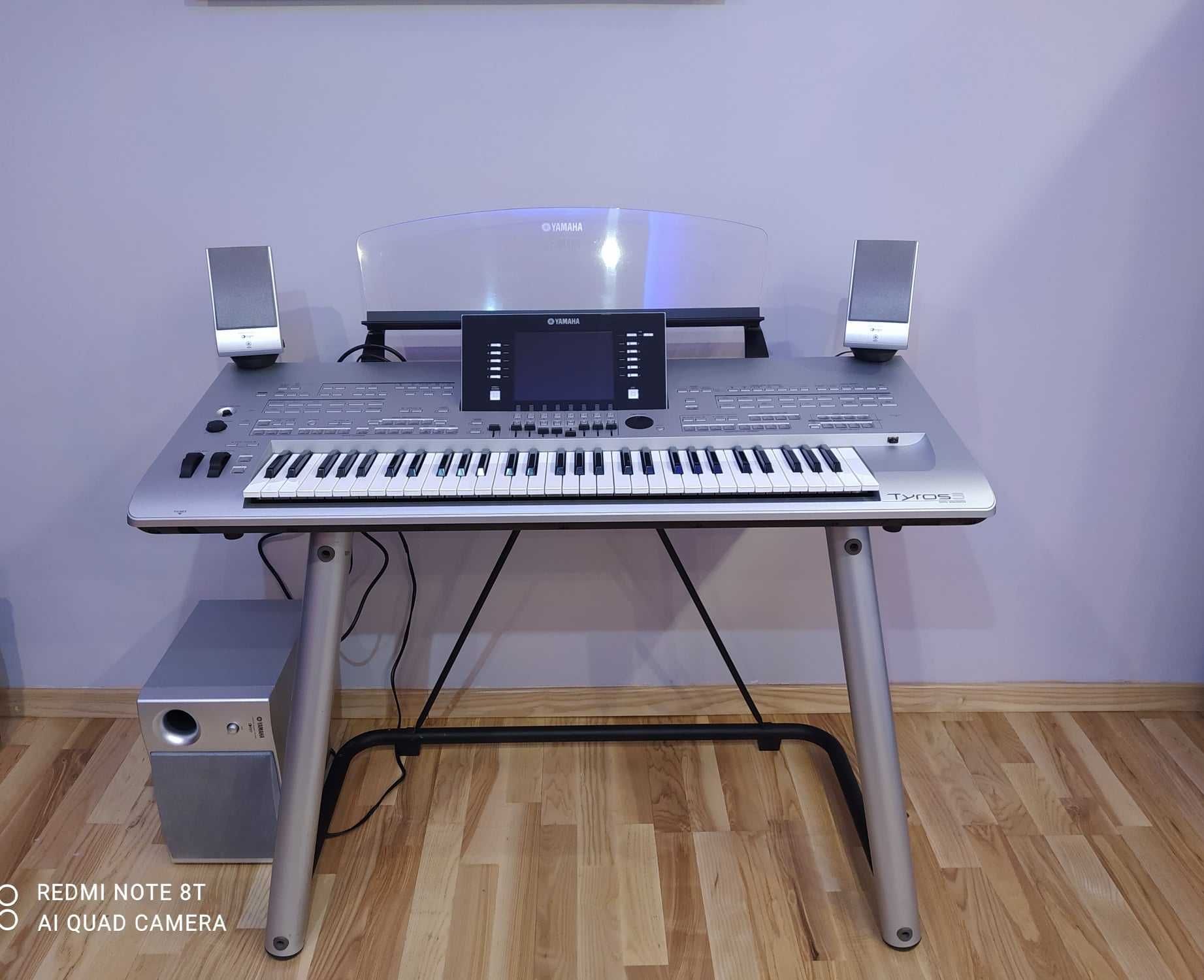 Yamaha Tyros 3, karta pamięci 1GB, /midi/style, stan idealny