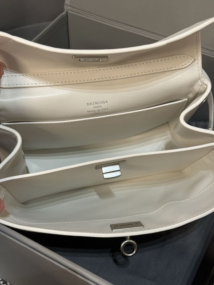 Сумка біла Rodeo Balenciaga Родео Баленсиага