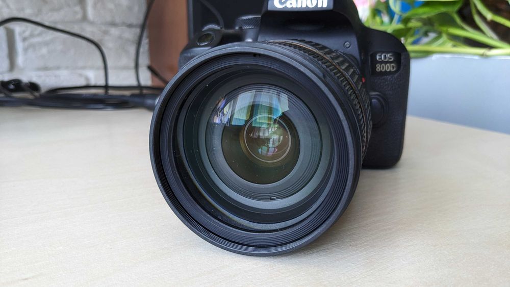 Продаю Canon EOS 800D + Tamron 28‑75 mm IF Macro Di SP