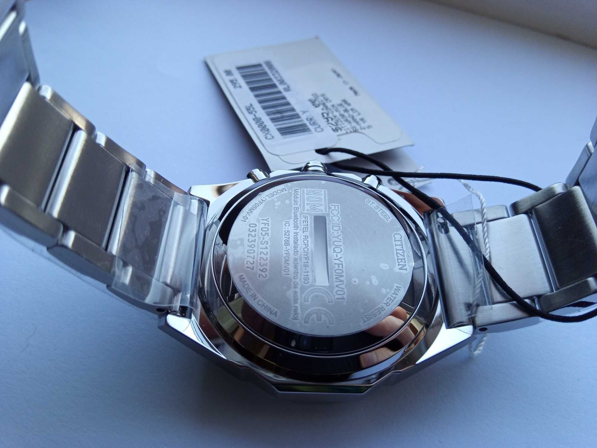 Японские умные часы Citizen CX0000-55L, $295, Bluetooth, оповещения