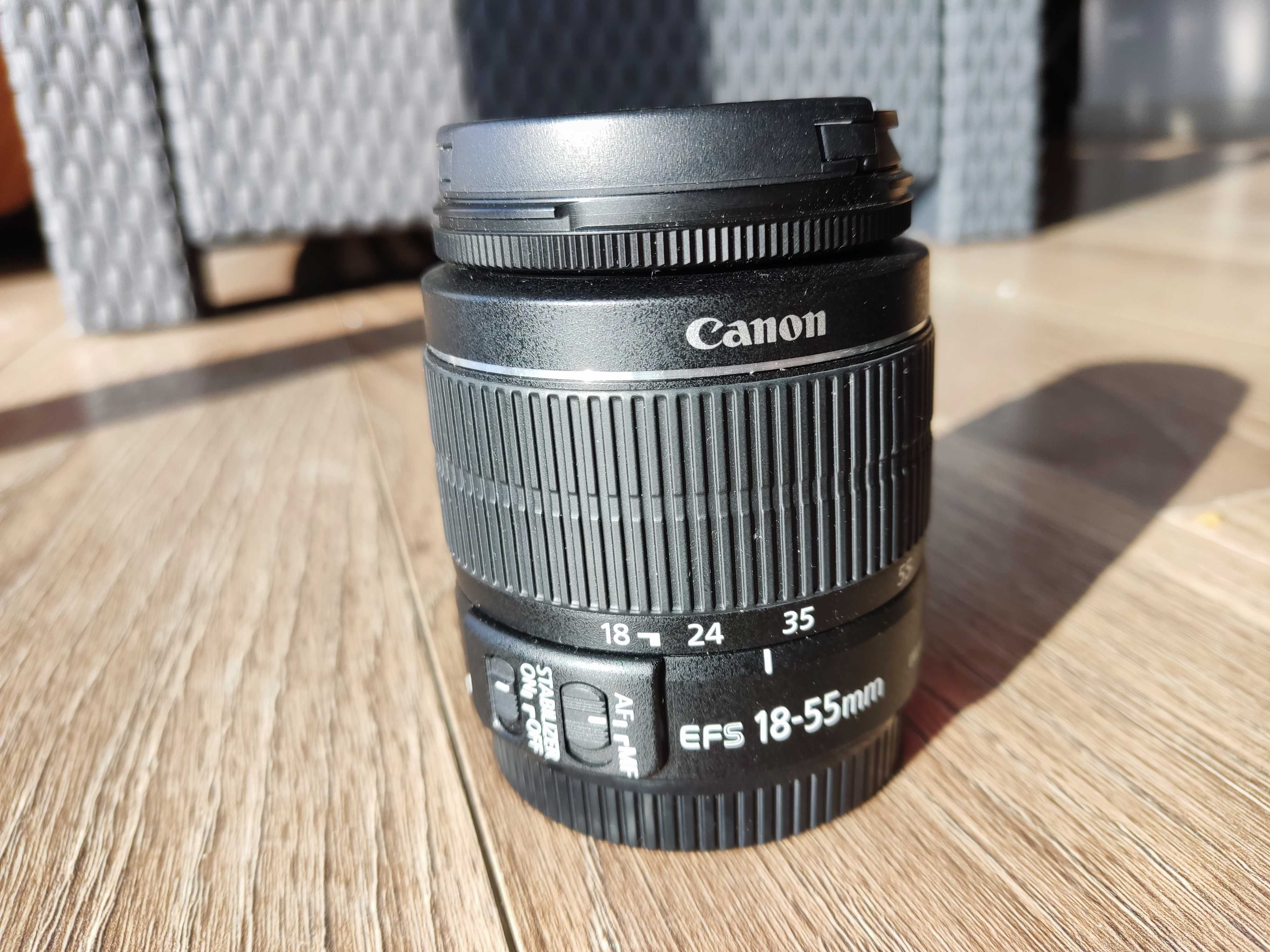 CANON EFS 18-55mm - Sem Uso