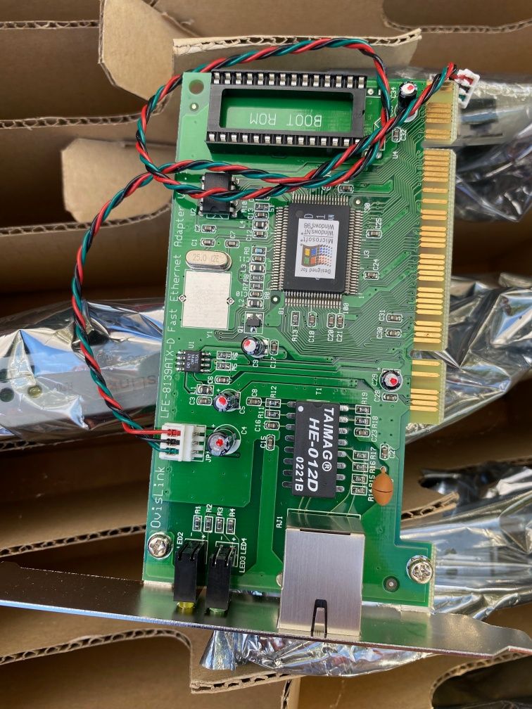 Placa rede Ovislink LFE-8139ATX - Nova