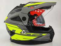 WYPRZEDAŻ Kask LS2 MX702 Pioneer 2 Namib H-V Yellow Enduro/Cross