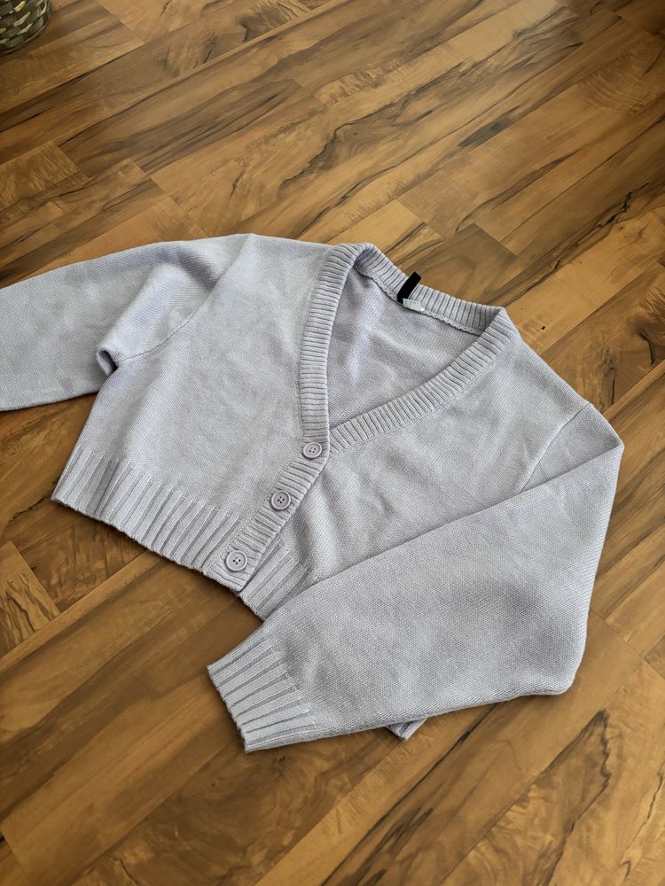 Sweterek damski krotki H&M