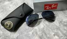 Nowe okulary Ray-Ban RB 3825 z fakturą - oryginał, nieużywane