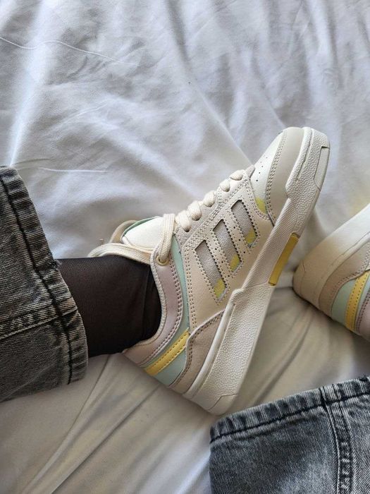 Кросівки Adidas Drop Step beige premium