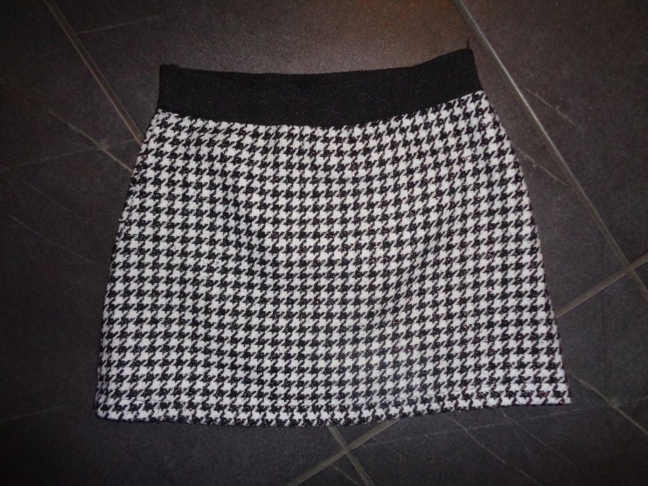 St.Bernard for DUNNES ciepła krótka dzianinowa spódniczka w pepitkę 8
