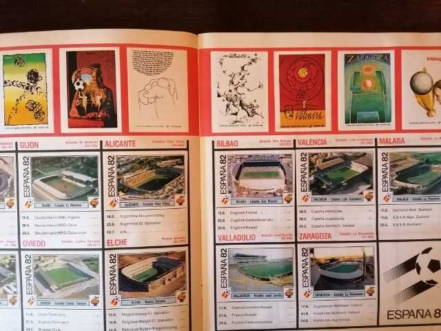 Album Mistrzostwa Świata Piłka Nożna Hiszpania 82