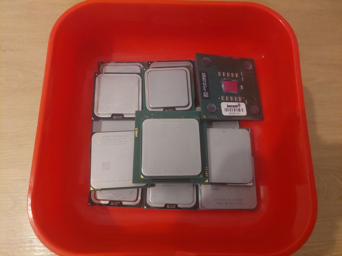 Procesory Intel Celeron Pentium dual-core amd athlon sempron