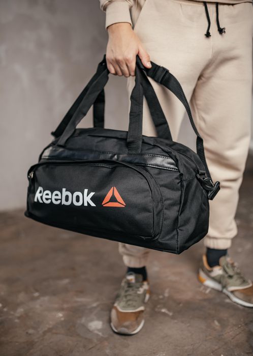 Спортивная сумка Reebok, мужская повседневная, дорожная сумка рибок