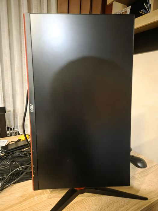 Monitor AOC 24 cale uszkodzona matryca