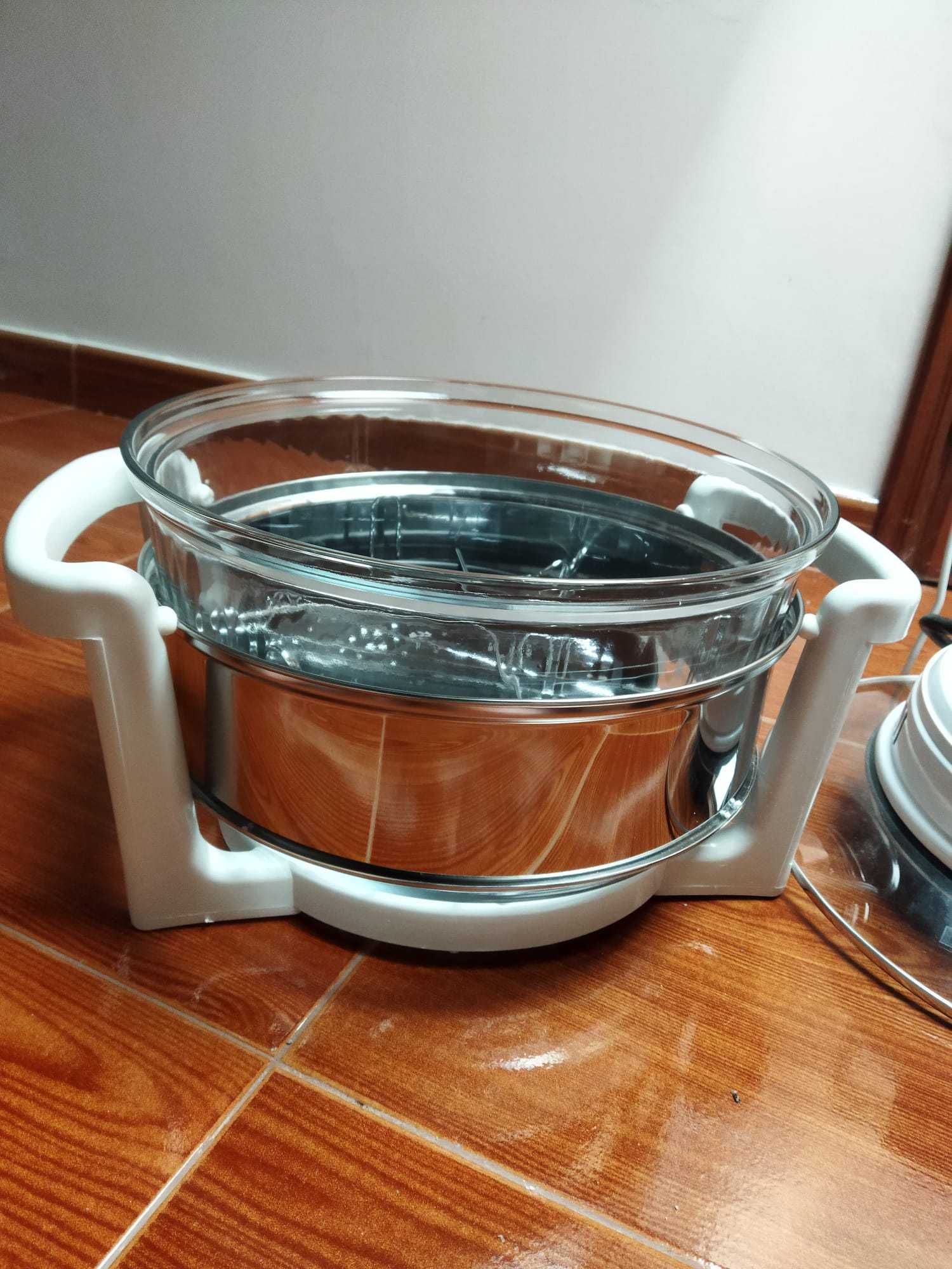Forno de ar quente e vapor