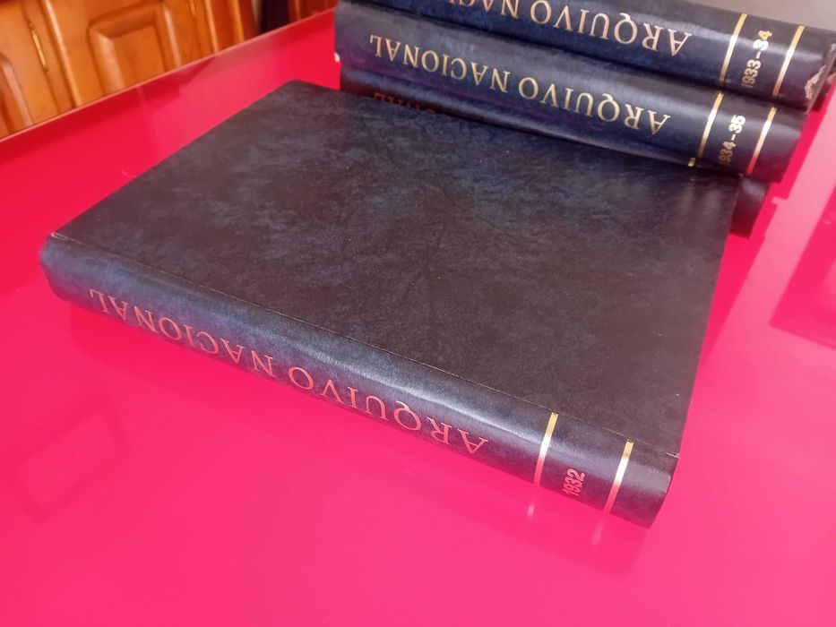 Revistas Arquivo Nacional Encadernadas 1933-39