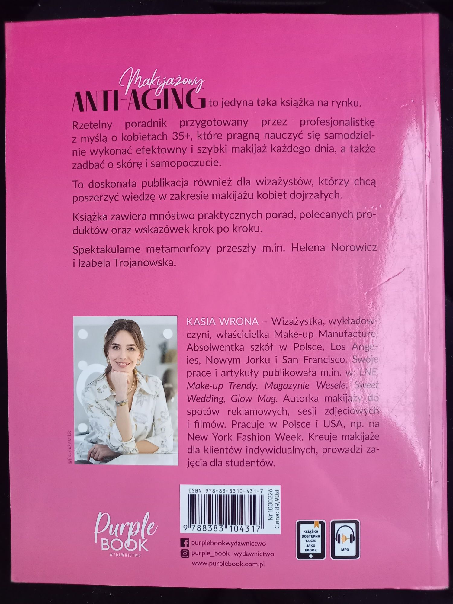 Makijażowy poradnik, książka o makijażu, Kasia Wrona, make-up