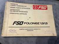 Katalog czesci zamiennych FSO Polonez