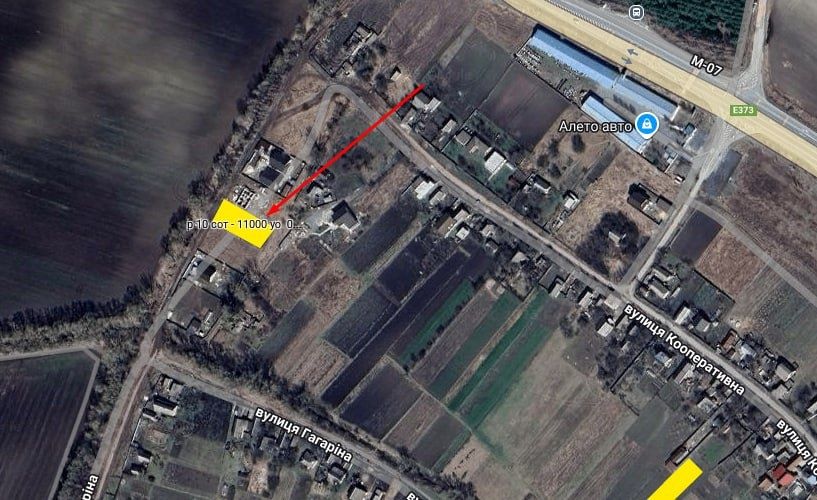 ‼️ Продаж ділянки 10соток з призначенням будівництво, розмір 30*40м