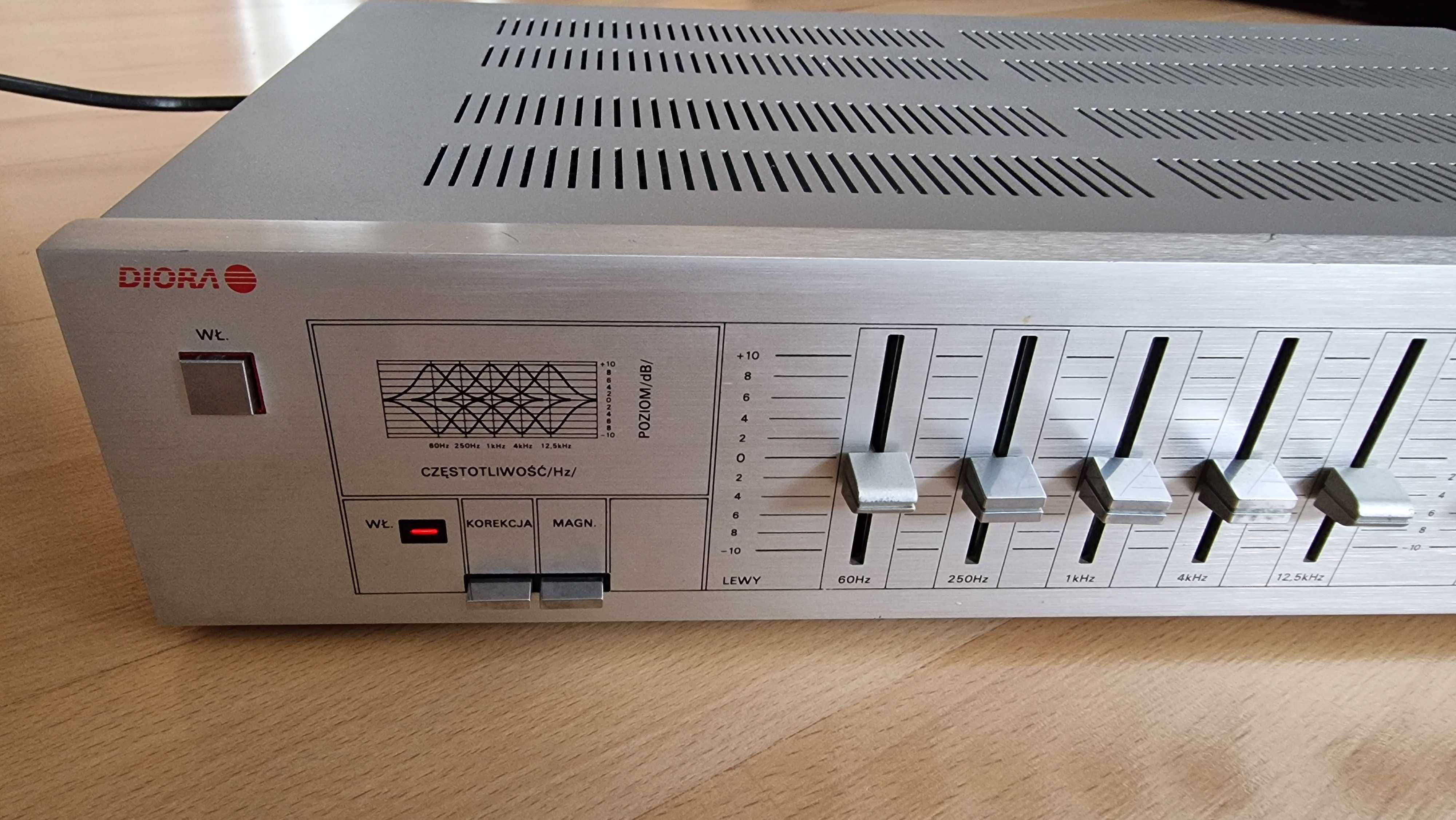 Unitra diora amplituner aws 303 i korektor fs 042