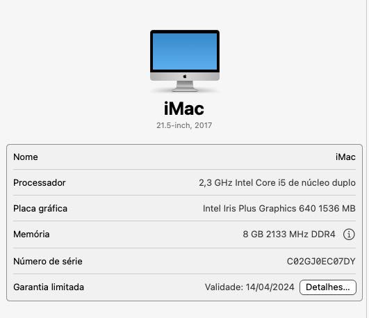 Apple iMac 21,5''