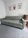 Sofa kanapa rozkladana Landskorna Ikea zielona miętowa