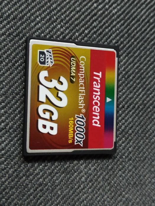 Karta pamięci CF compactflash transcend 32gb