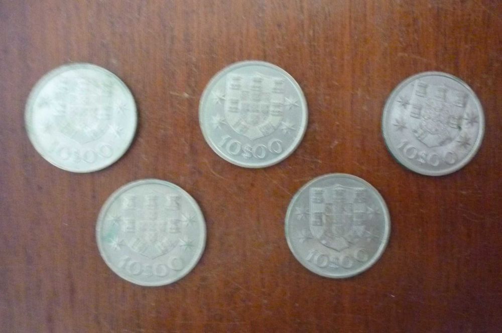 Moedas portuguesas de Dez Escudos