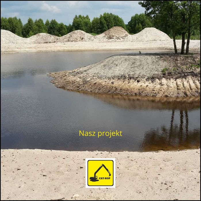 Kopanie, pogłębianie, rewitalizacja oraz odmulanie stawów