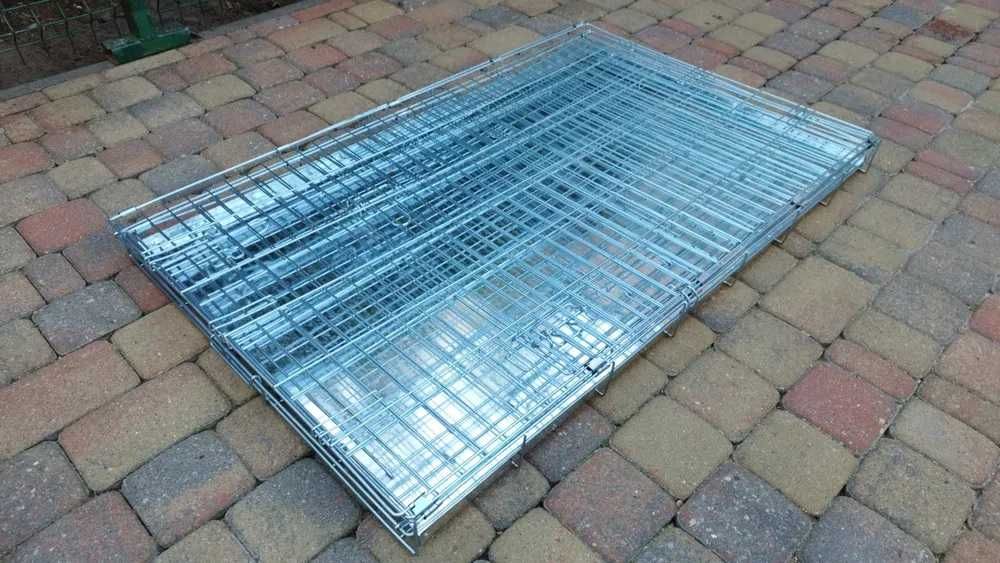 Klatka kennelowa XL 109x69x75 cm ocynk + blaszana taca