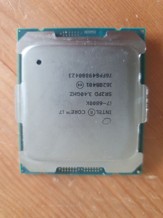 Intel core I7 6800K
