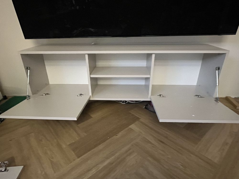 Wiszaca nowoczesna szafka Rtv pod telewizor  kaszmir 160 Lodz dowioze