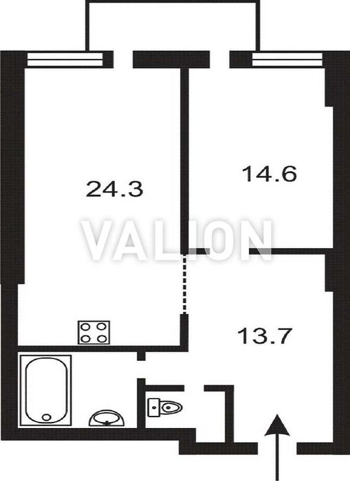 Без%.  1 кім. квартиру  60м2 ЖК Берестейский, пр.Берестейский 55а