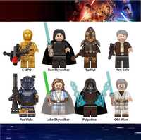 Coleção de bonecos minifiguras Star Wars nº104 (compatíveis Lego)