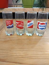 Szklanki kolekcjonerskie Pepsi Cola Fanta