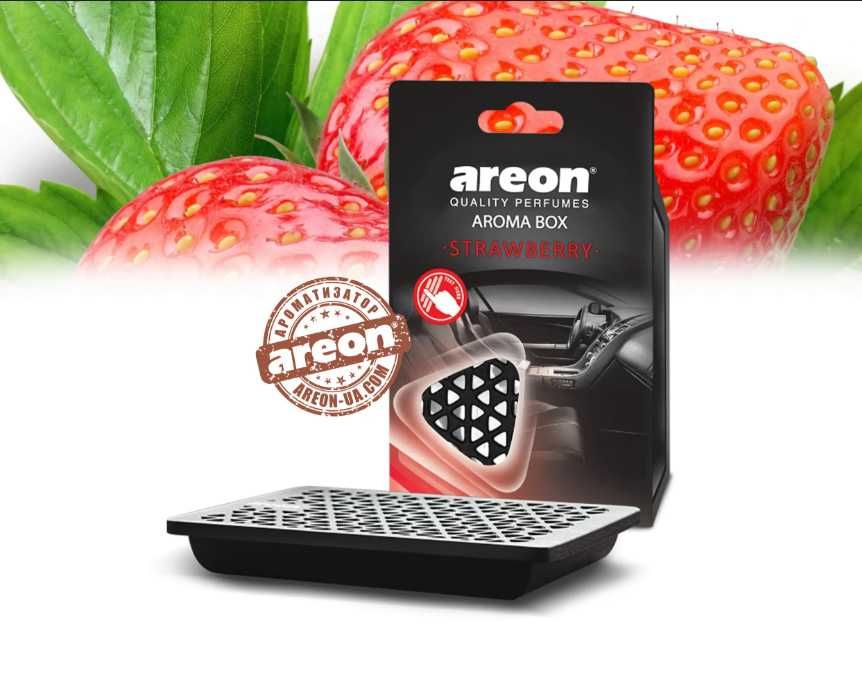 Areon Aroma Box | Ароматизатор в авто | 6 ароматів | Оригінал