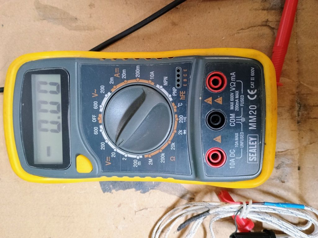 Multimetr Miernik Sealey MM20